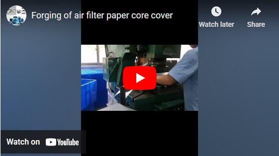 آهنگری پوشش هسته کاغذ فیلتر هوا